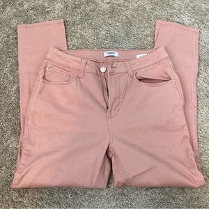 🌸 5 for $20 🌸 Kensie Women's Dusty Pink Straight Leg Jeans
